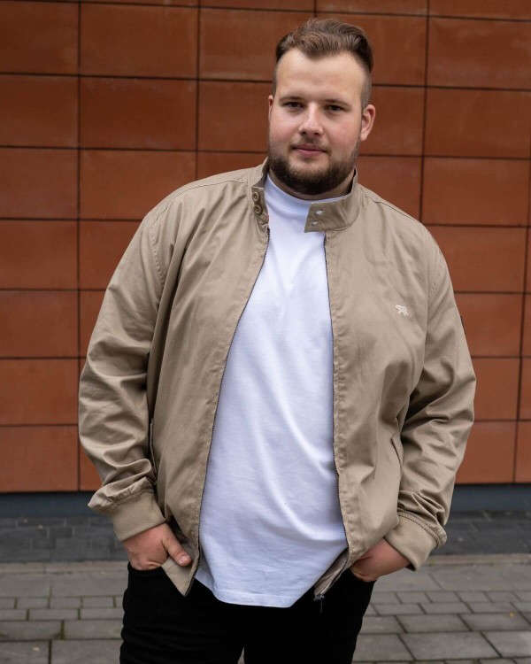 duza meska kurtka przejsciowa