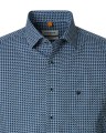 koszula meska plus size 5XL 6XL detal kolnierzyka
