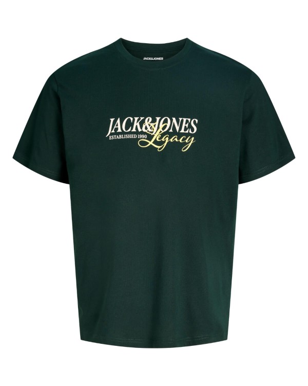 ciemnozielona koszulka meska Jack & Jones XXL
