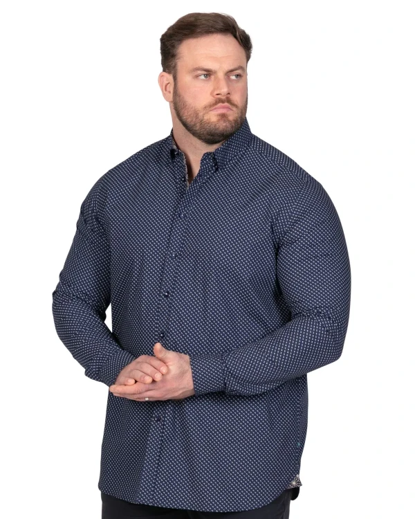 wzorzysta koszula plus size