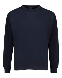 Duża męska bluza wkładana przez głowę Adamo 159303-360 granatowa
