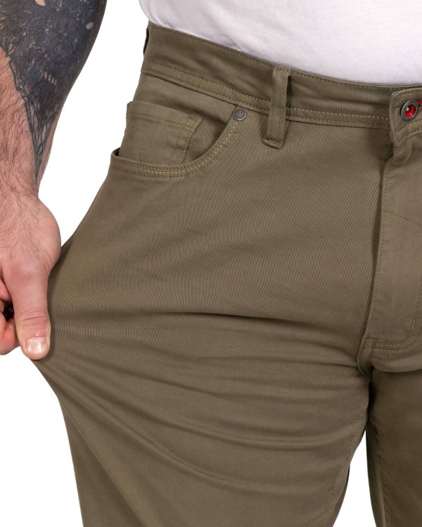 meskie elastyczne spodnie plus size