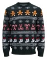 zielony sweter swiateczny meski 6XL
