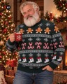 swiateczny sweter z ciastkiem xxl