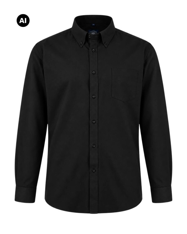 duza meska czarna koszula plus size
