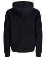 czarna bluza z kapturem 4xl