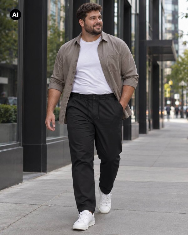 eleganckie spodnie plus size