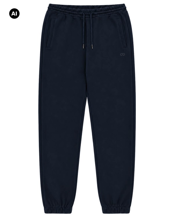 granatowe spodnie dresowe duze rozmiary plus size