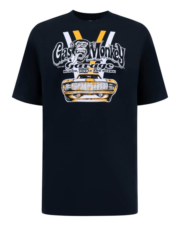 koszulka meska xxl gas monkey garage z samochodem