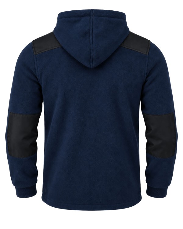 cieply polar z kapturem plus size