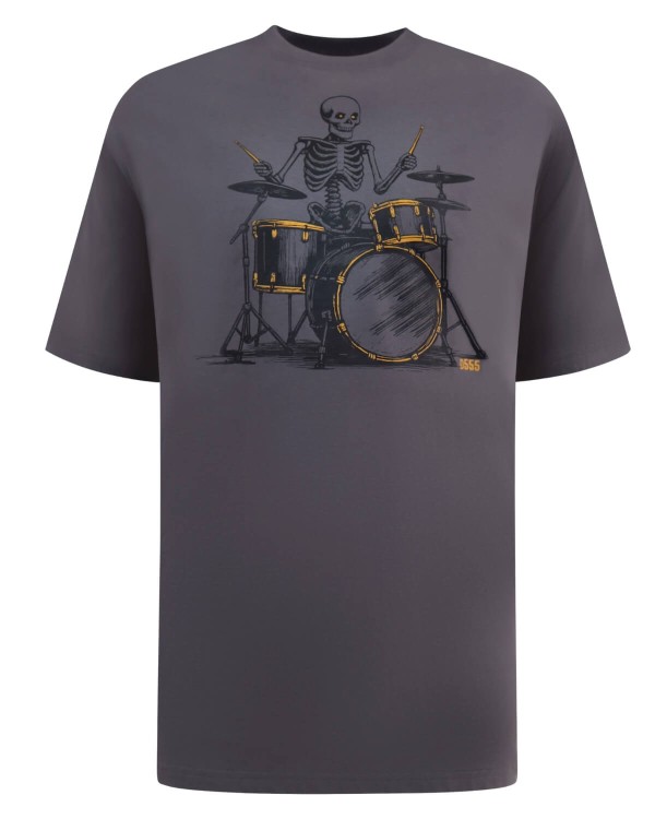 t-shirt meski duze rozmiary z motywem muzycznym