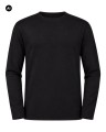 czarna meska koszulka longsleeve 5xl