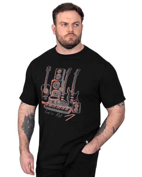 t-shirt meski plus size