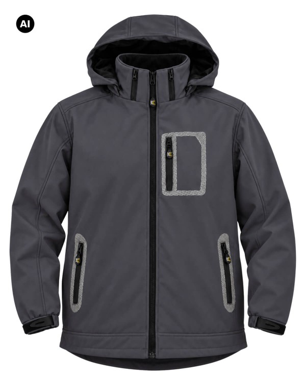 duza meska kurtka softshell xxl