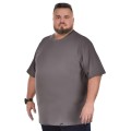 koszulka ciemno szara w duzym rozmiarze bez nadruku polskiego producenta viking