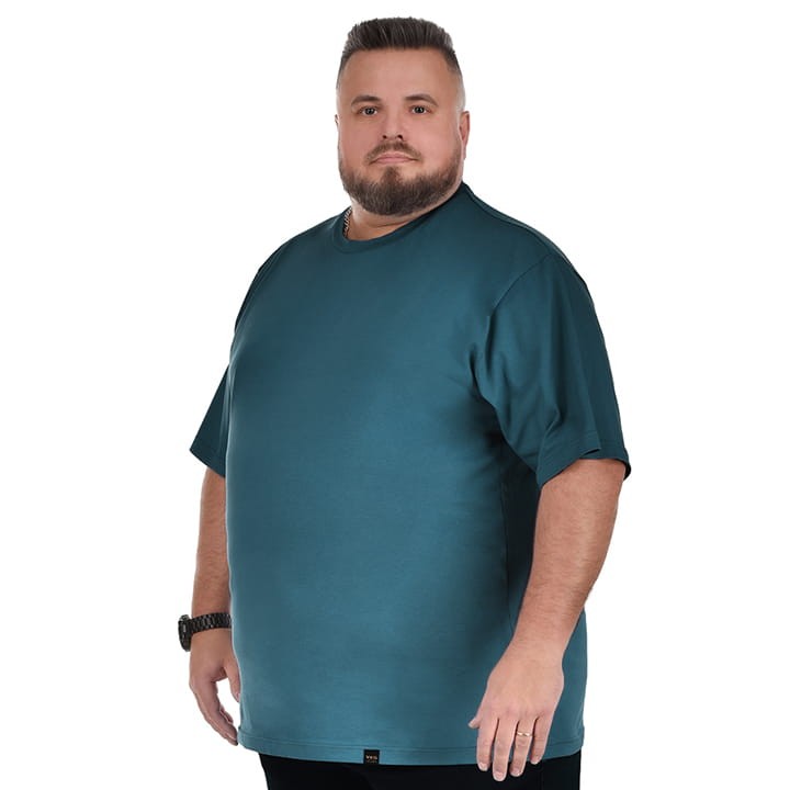 duza morska koszulka bez nadruku viking gladka 4xl