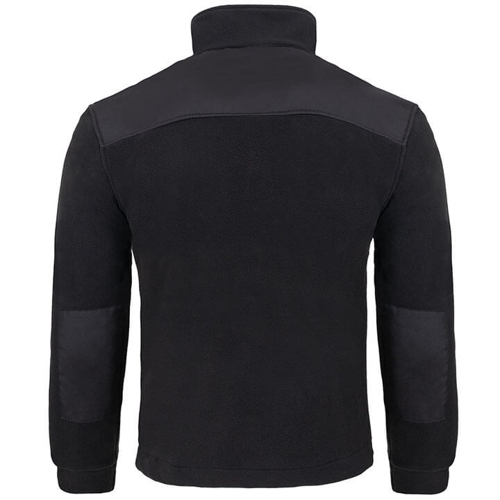 bluza zapinana na zamek alla kurtka czarna ciepla dla duzych  panow 3XL 4XL 5XL