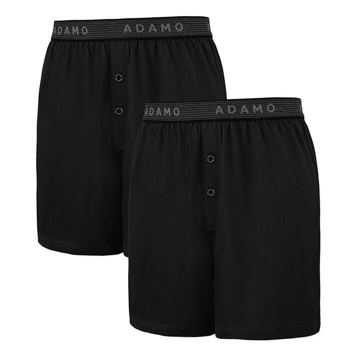 czarne mega wygodne dla kazdego duzego mezczyzny bokserki bielizna luzna na guziki plus size na gumce w pudelku na prezent 3XL 4XL 5XL 6XL 7XL 8XL