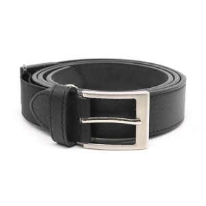 Męski duży pasek z gumką Duke D555 Matthew 3,4 cm czarny