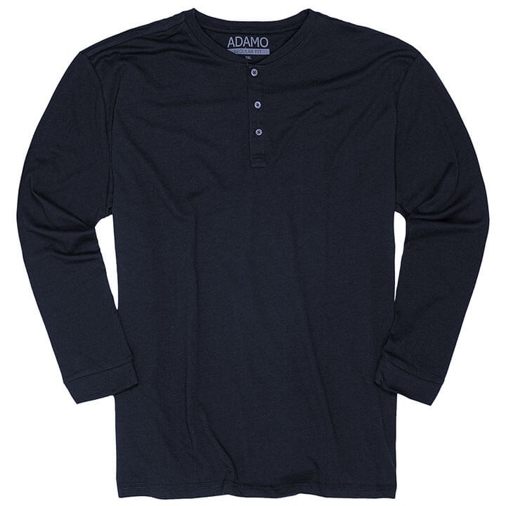 koszulka bluzka z dlugim rekawem modna wygodna cienka longsleeve Adamo certifikat dobrej jakosci dla panow plus size 3XL 4XL 5XL 6XL 7XL 8XL 9XL 10XL