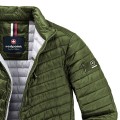 duza meska kurtka walker khaki redpoint lekka pikowana