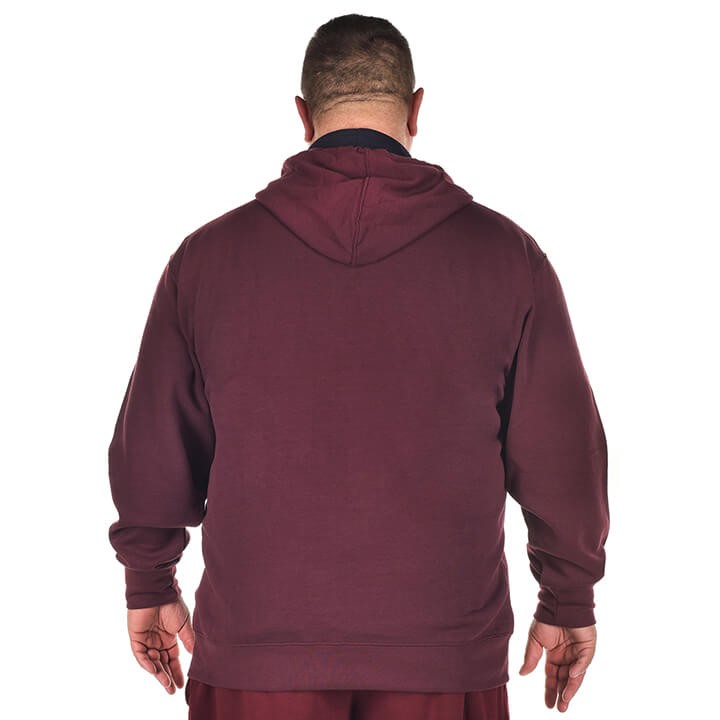 bluza klasyczna bordowa sciagacze wygodna dresowa