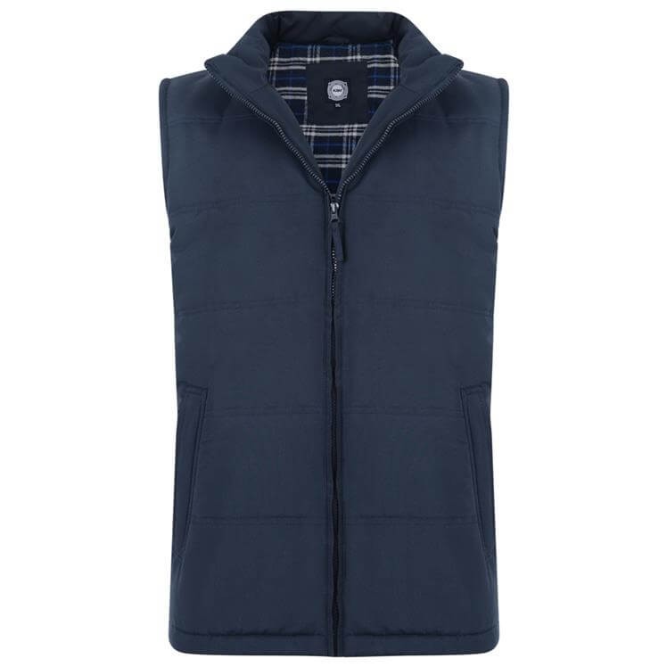 duzy meski ocieplacz granatowy kam bezrekawnik plus size