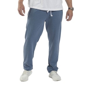 Duże męskie spodnie dresowe prosta nogawka North 56°4 99833 denim niebieskie