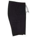 jenasowe krotkie spodenki dla mezczyzn plus size czarne 3XL 4XL 5XL