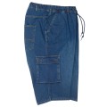 spodenki krotkie Adamo Dallas wygodny jeans duzy modny pan 3XL 4XL 5XL