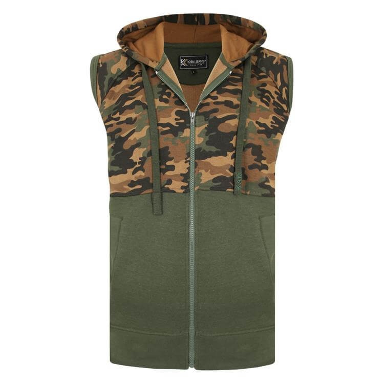 kamizelka bezrekawnik dla duzych mezczyzn plus size duze rozmiary pan modny z brzuszkiem 3XL 4XL 5XL 6XL 7XL 8XL KAM moro khaki kaptur kieszenie