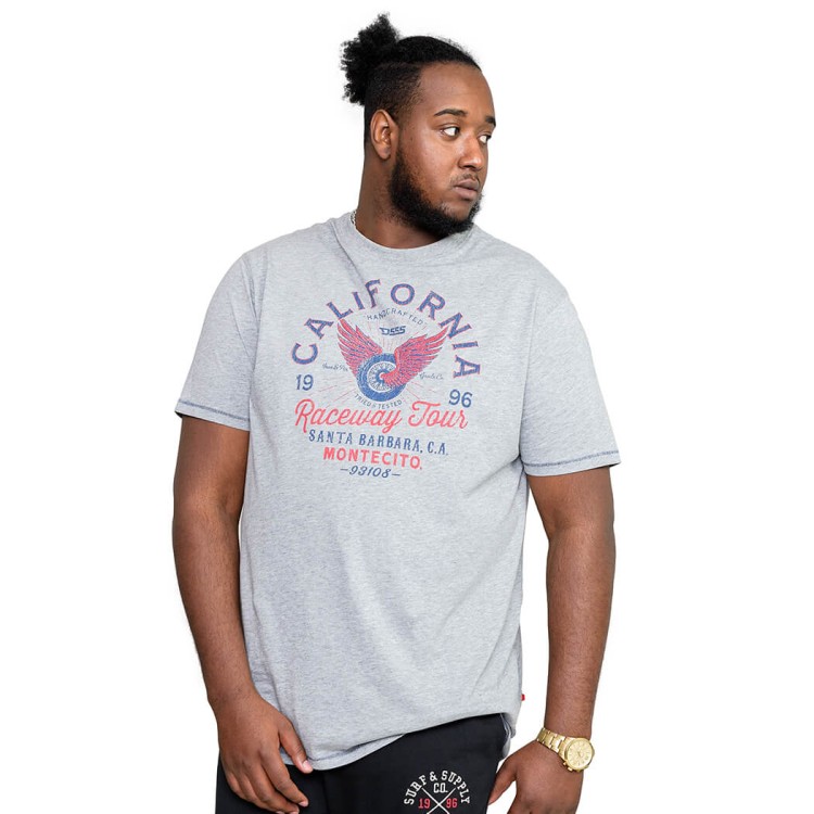 koszulka z krotkim rekawem duze rozmiary Duke London 2XL 3XL