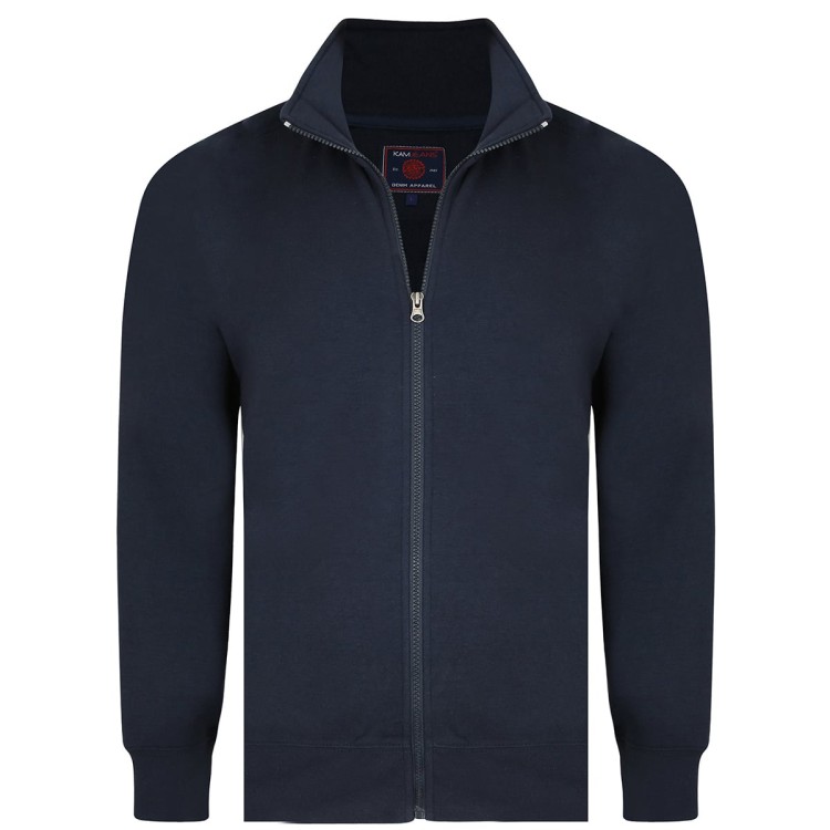 rozpina bluza ze stojka kam 506 granatowa