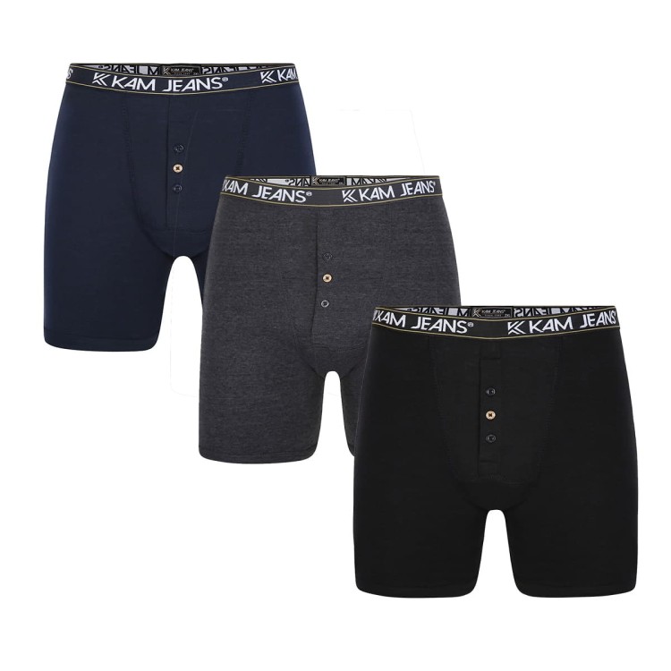 bokserki meskie 3 sztuki kam kbs800