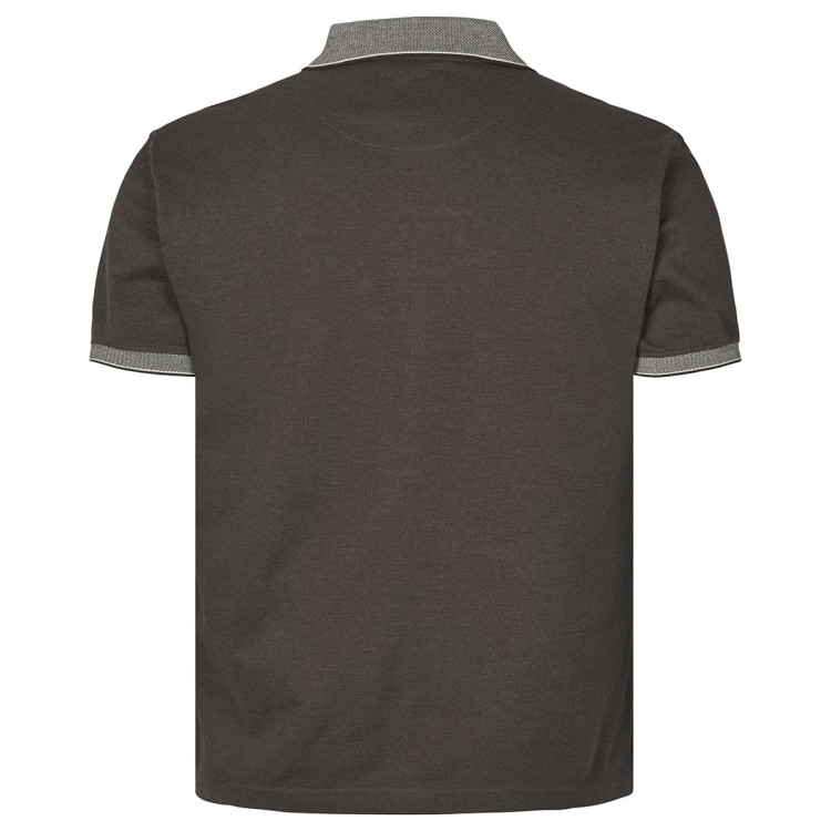 23105B - North 56°4 polo with chest embrodery - 0690 Dark Green Melange - Extra 1 1200.jpg