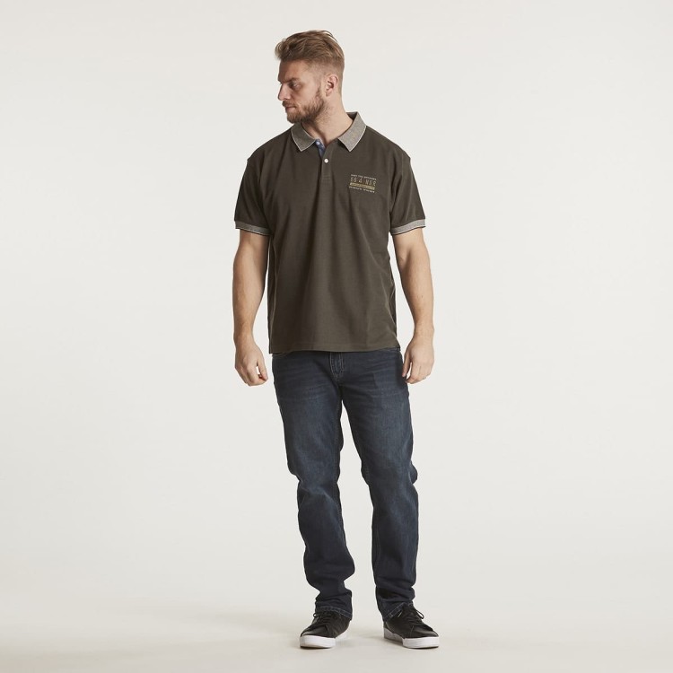 23105B - North 56°4 polo with chest embrodery - 0690 Dark Green Melange - Extra 2 1200.jpg