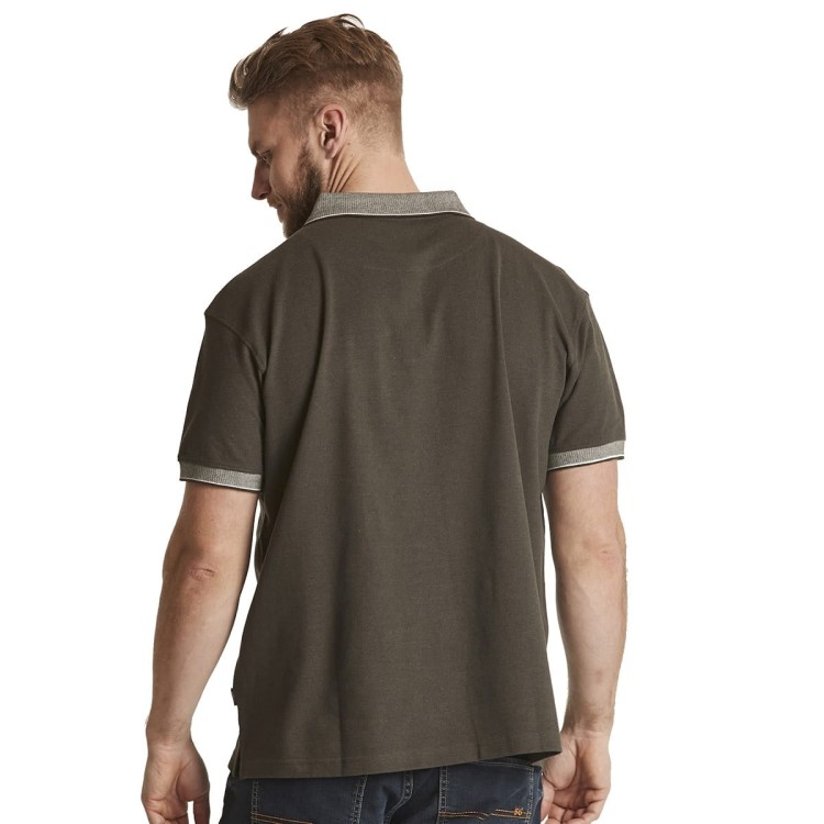 23105B - North 56°4 polo with chest embrodery - 0690 Dark Green Melange - Extra 4 1200.jpg