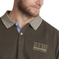 23105B - North 56°4 polo with chest embrodery - 0690 Dark Green Melange - Extra 5 120.jpg