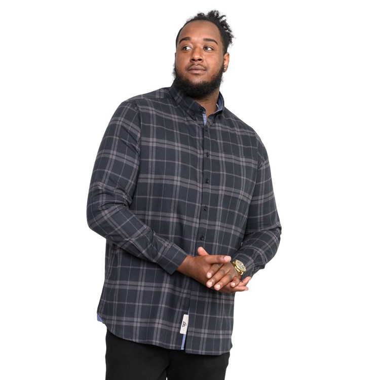 koszula flanelowa d555 plus size
