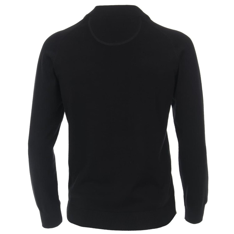 czarny elegancki  sweter plus size
