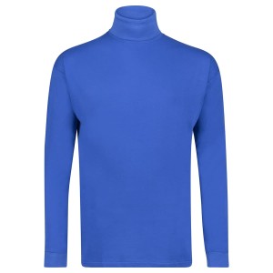 Duży męski golf z długim rękawem Adamo 139902-340 niebieski