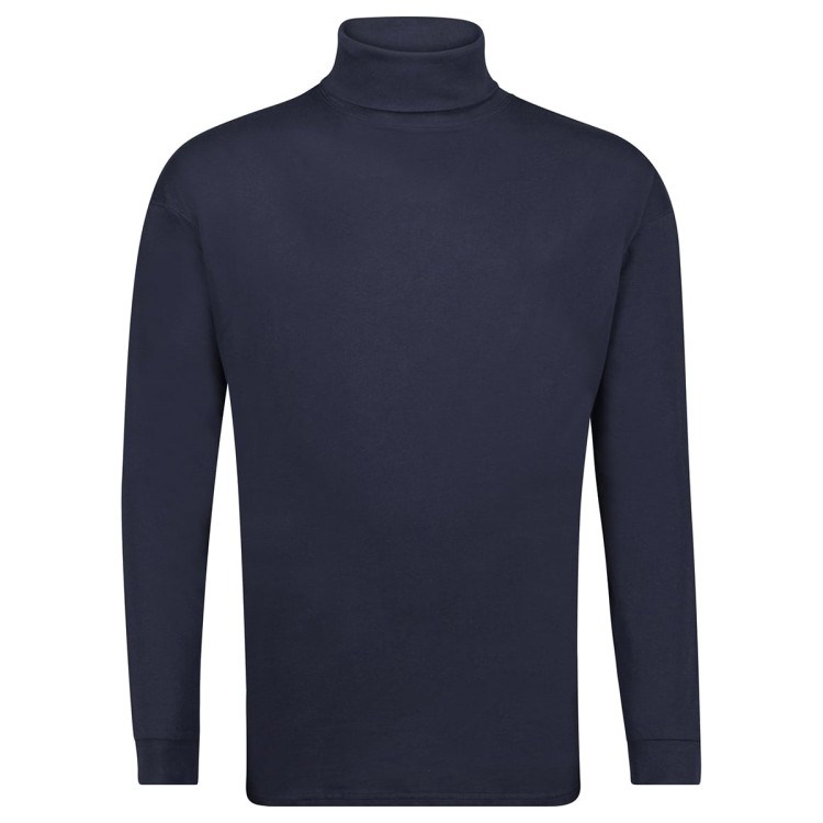 cienki granatowy duzy golf 139902 adamo