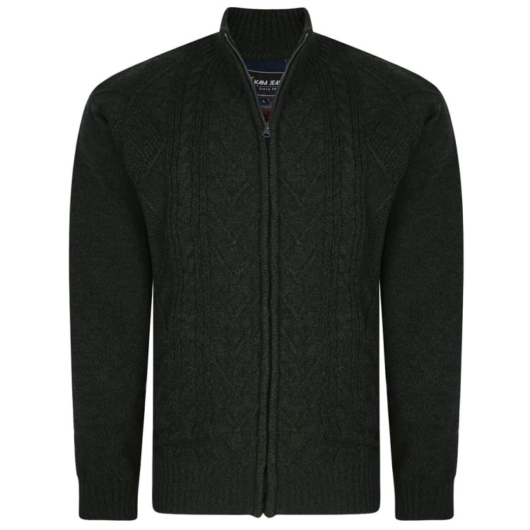 sweter meski xxl ciemnozielony kbs77