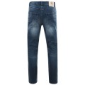 spodnie jeans plus size wysoki stan