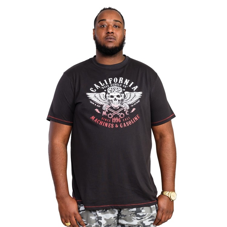 t-shirt z czaszka duze rozmiary