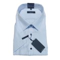 duza blekitna koszula meska casamoda krotki rekaw 3xl
